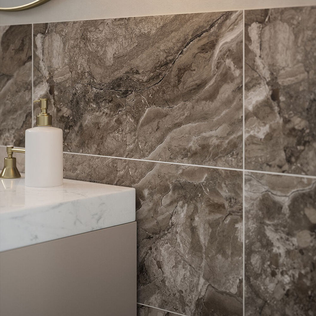 Verona Kore Slate Grey Wall & Floor Tile 300x600mm - JJ Building Materials
