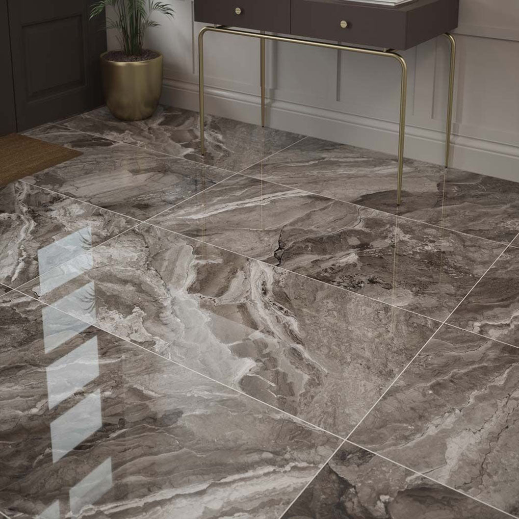 Verona Kore Slate Grey Wall & Floor Tile 600x1200mm - JJ Building Materials