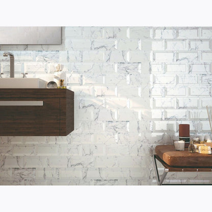 Verona Metro Wall Tile 100x300mm - JJ Building Materials
