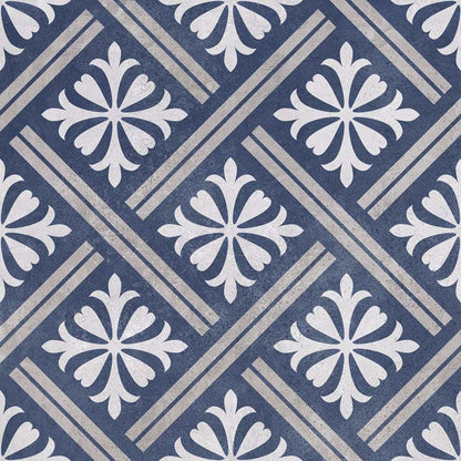 Verona Mondrian Patterned Wall & Floor Tile 335x335mm - JJ Building Materials