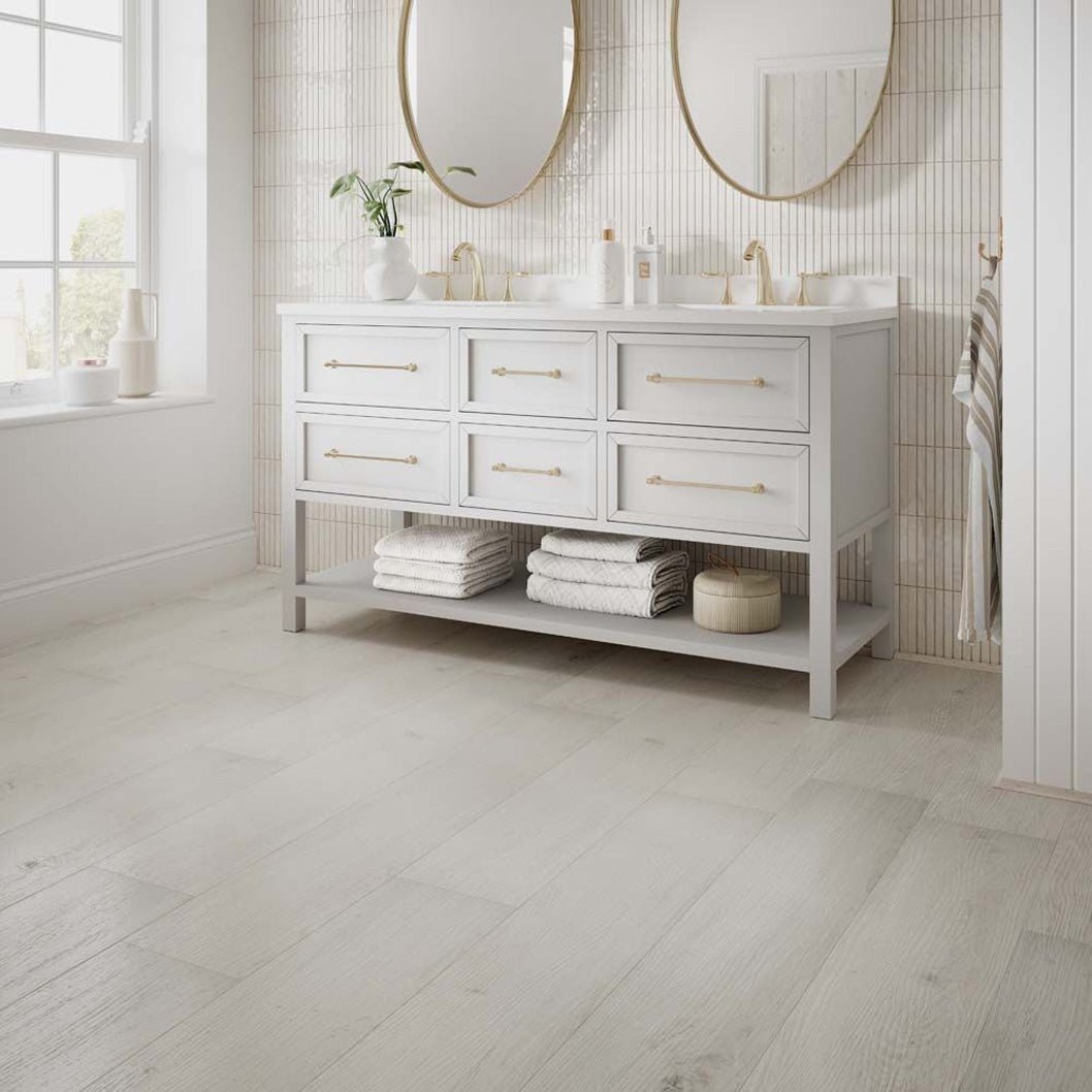 Verona Premium Limed Beech Rigid Plank 1219.2x228.6x7.5mm with Built in Underlay - 1.14m2 Per Pack - JJ Building Materials