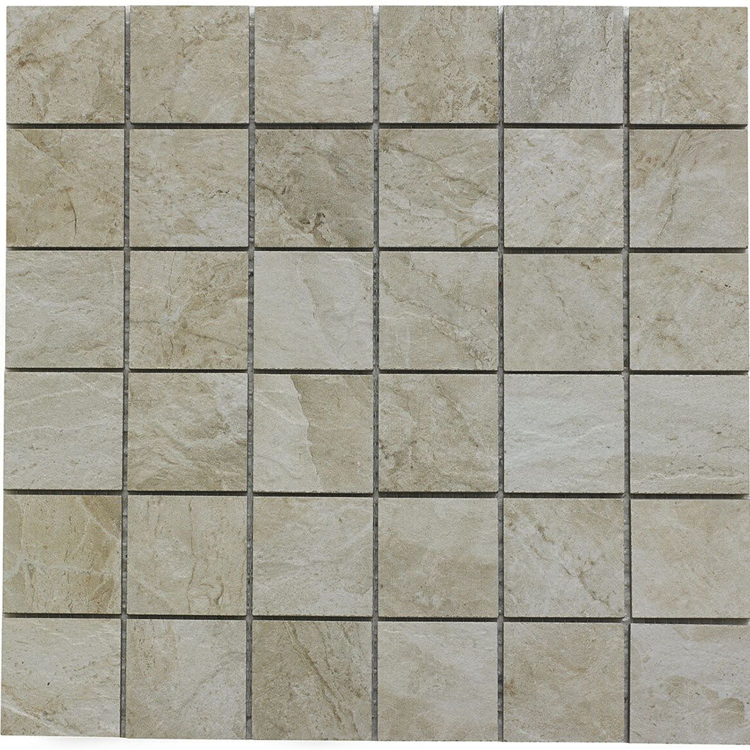 Verona Rockies Alberta Porcelain Mosaic 300x300mm - JJ Building Materials