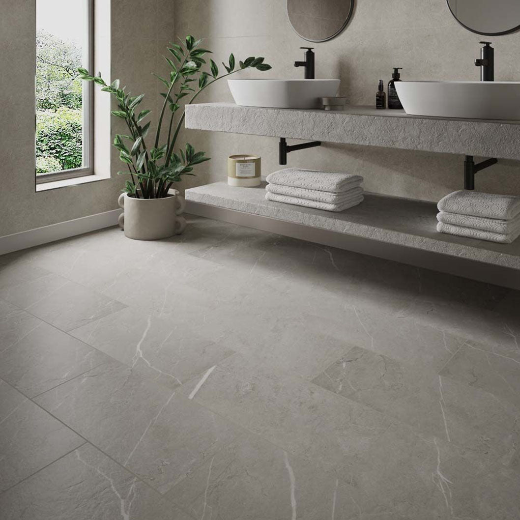 Verona Rodellar Stone Silver Tile 305x610mm - Pack of 10 - JJ Building Materials