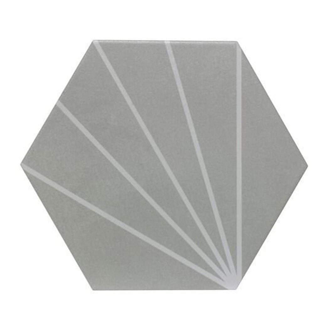 Verona Sunburst Wall & Floor Tile 232x267mm - JJ Building Materials