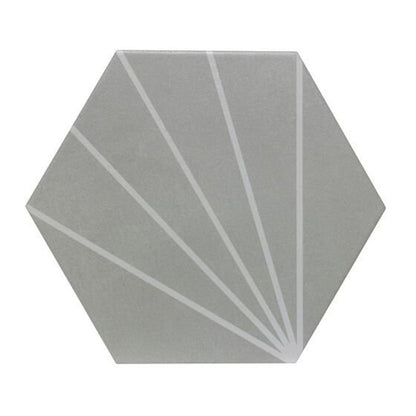 Verona Sunburst Wall & Floor Tile 232x267mm - JJ Building Materials