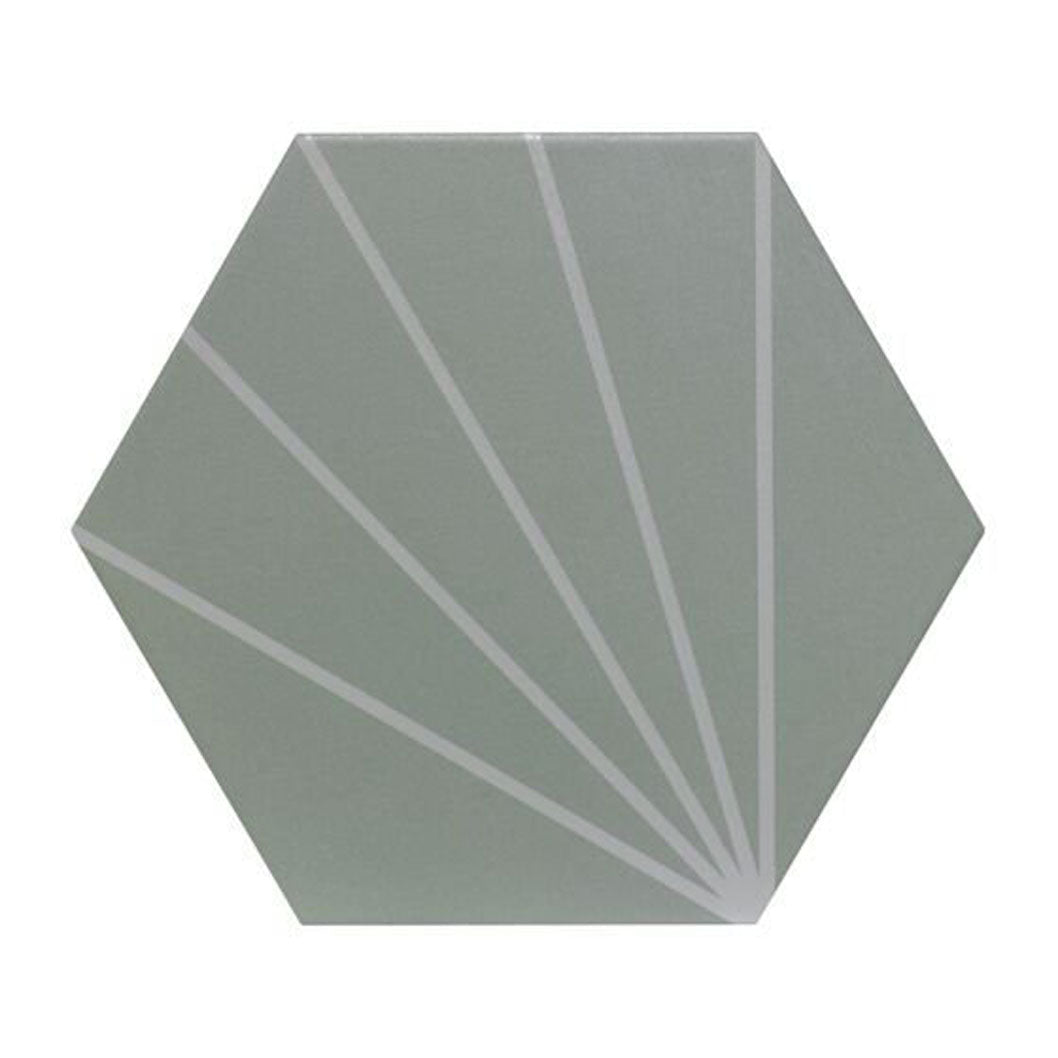 Verona Sunburst Wall & Floor Tile 232x267mm - JJ Building Materials