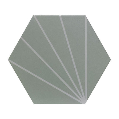 Verona Sunburst Wall & Floor Tile 232x267mm - JJ Building Materials
