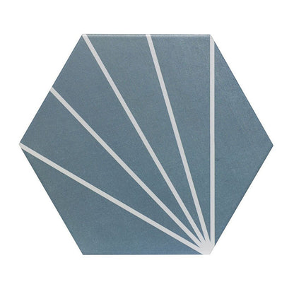 Verona Sunburst Wall & Floor Tile 232x267mm - JJ Building Materials