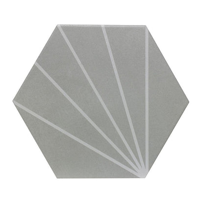 Verona Sunburst Wall & Floor Tile 232x267mm - JJ Building Materials