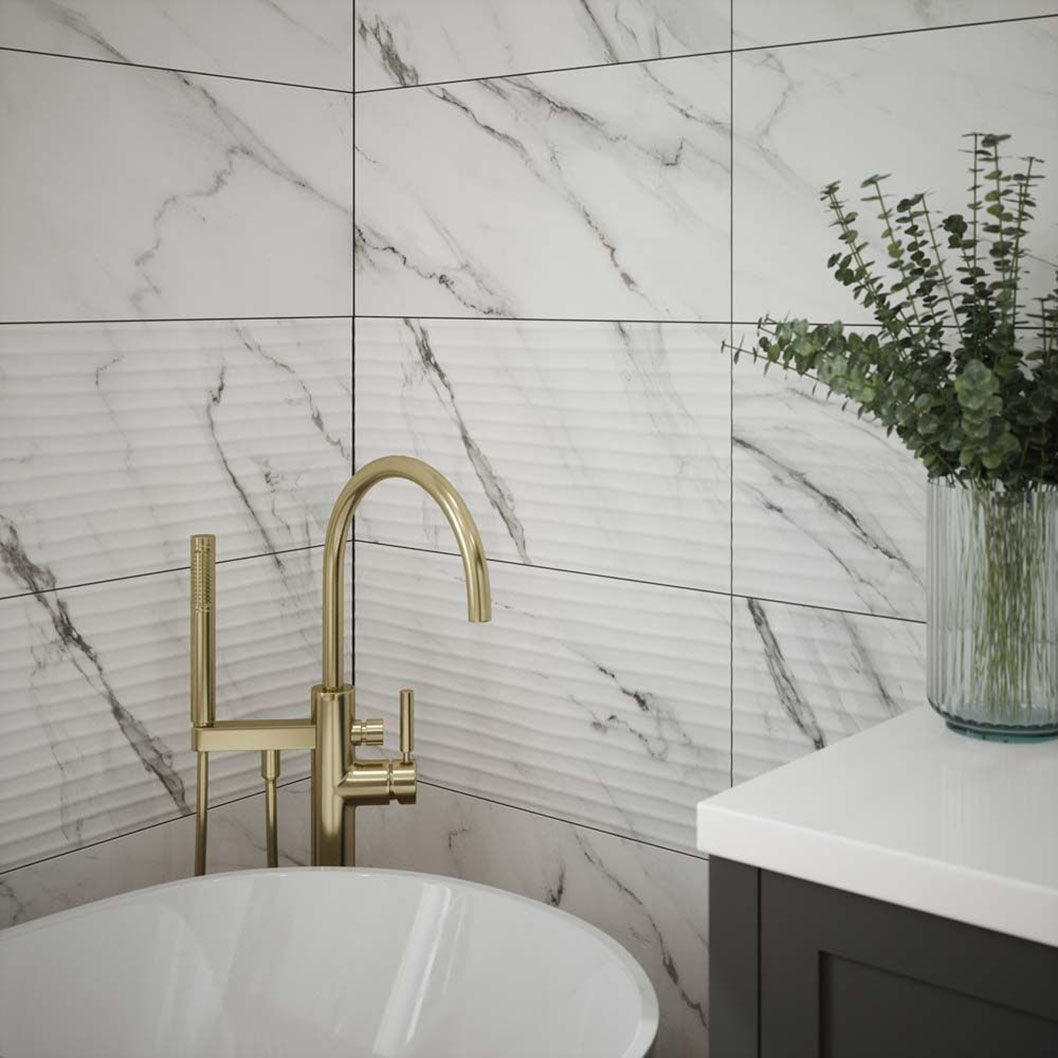 Verona Waldorf Décor Wall Tile 300x600mm - JJ Building Materials
