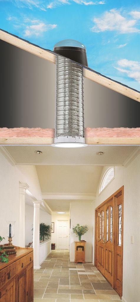 VEW 14" Sun Tunnel With 3m Flexi Tube - JJ Building Materials