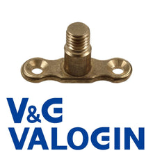 V&G Brass Munsen M10 Male backplate - JJ Building Materials