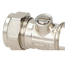 V&G Compression 15mm Chrome Isolation Valve - JJ Building Materials