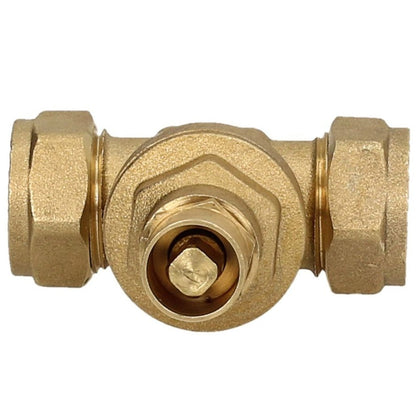 V&G Compression 15mm Lockshield Gate Valve - JJ Building Materials