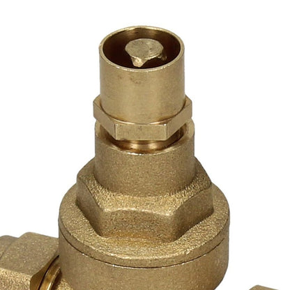 V&G Compression 15mm Lockshield Gate Valve - JJ Building Materials