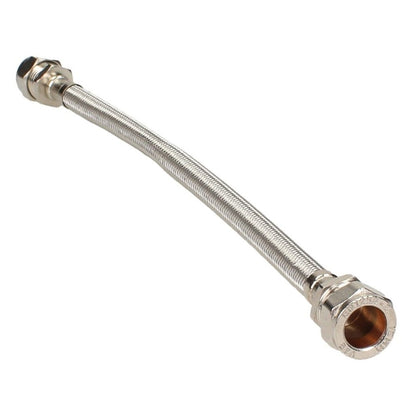V&G Compression 15mm x 15mm x 300mm Flexi Tap Connector - JJ Building Materials