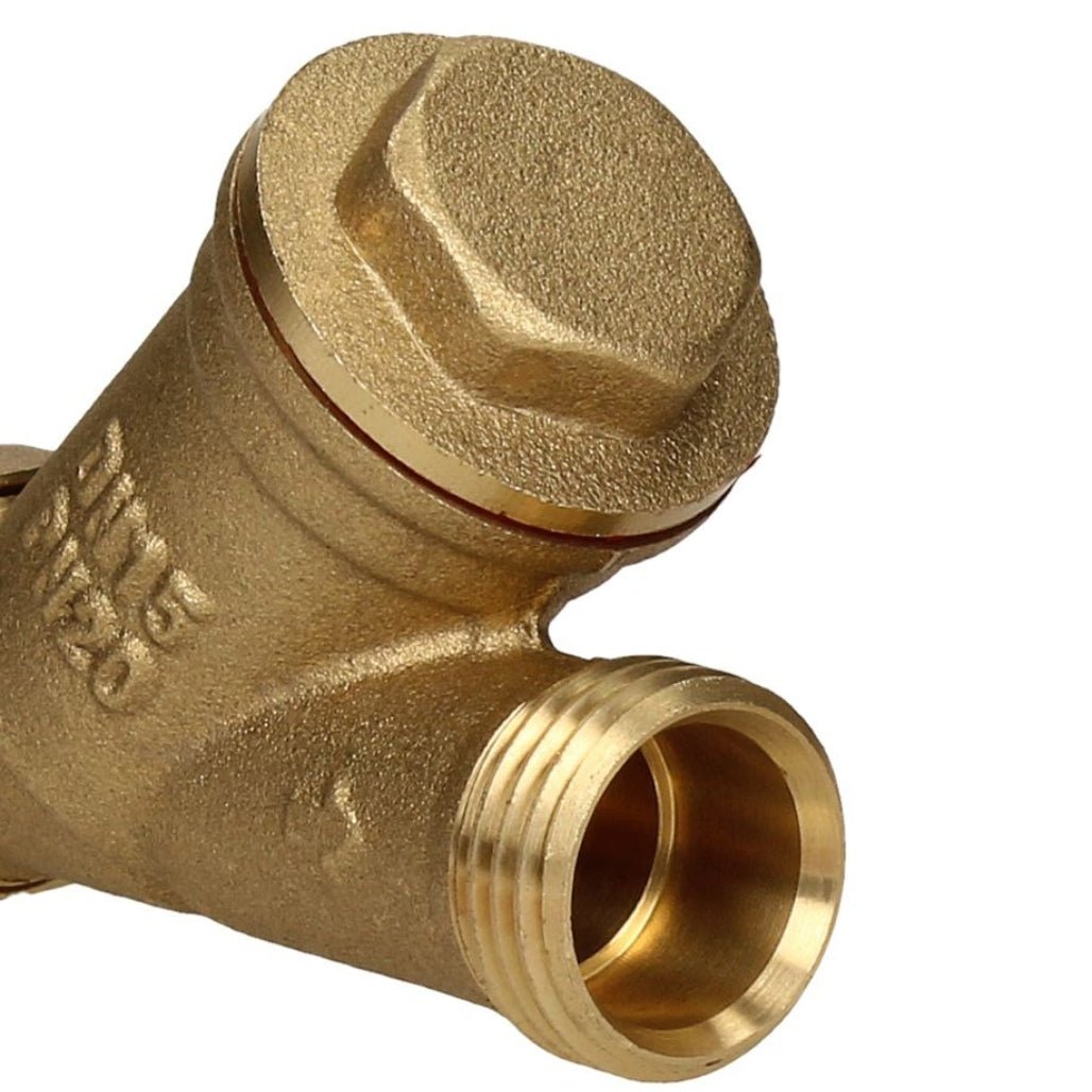 V&G Compression Brass Y Strainer - JJ Building Materials