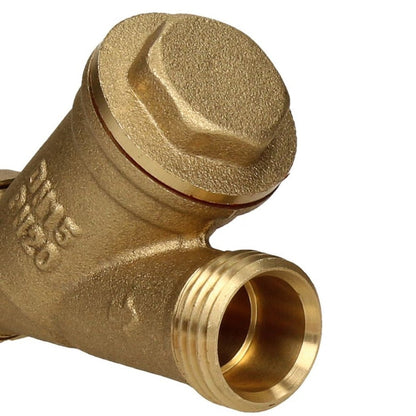 V&G Compression Brass Y Strainer - JJ Building Materials