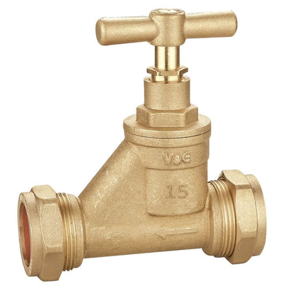 V&G Compression Stopcock - JJ Building Materials