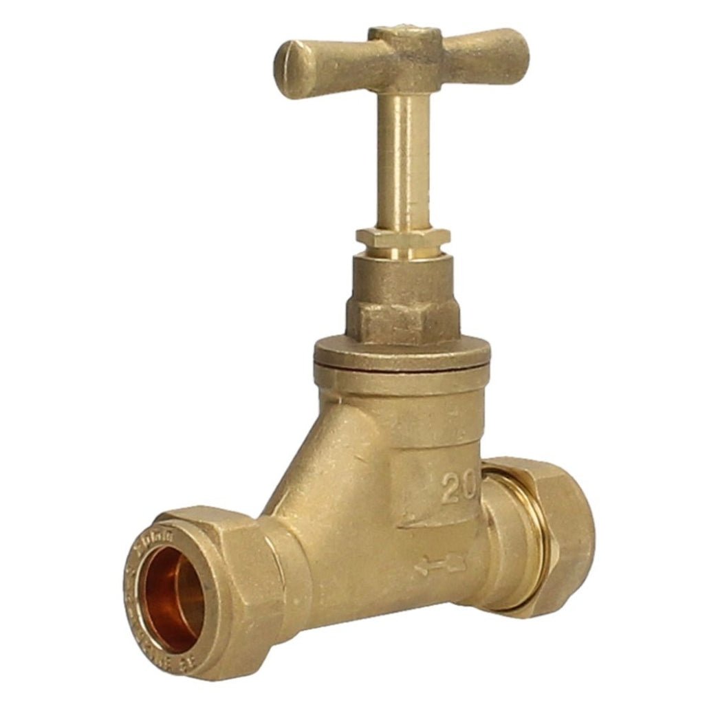 V&G Compression Stopcock (Poly x Poly) - JJ Building Materials