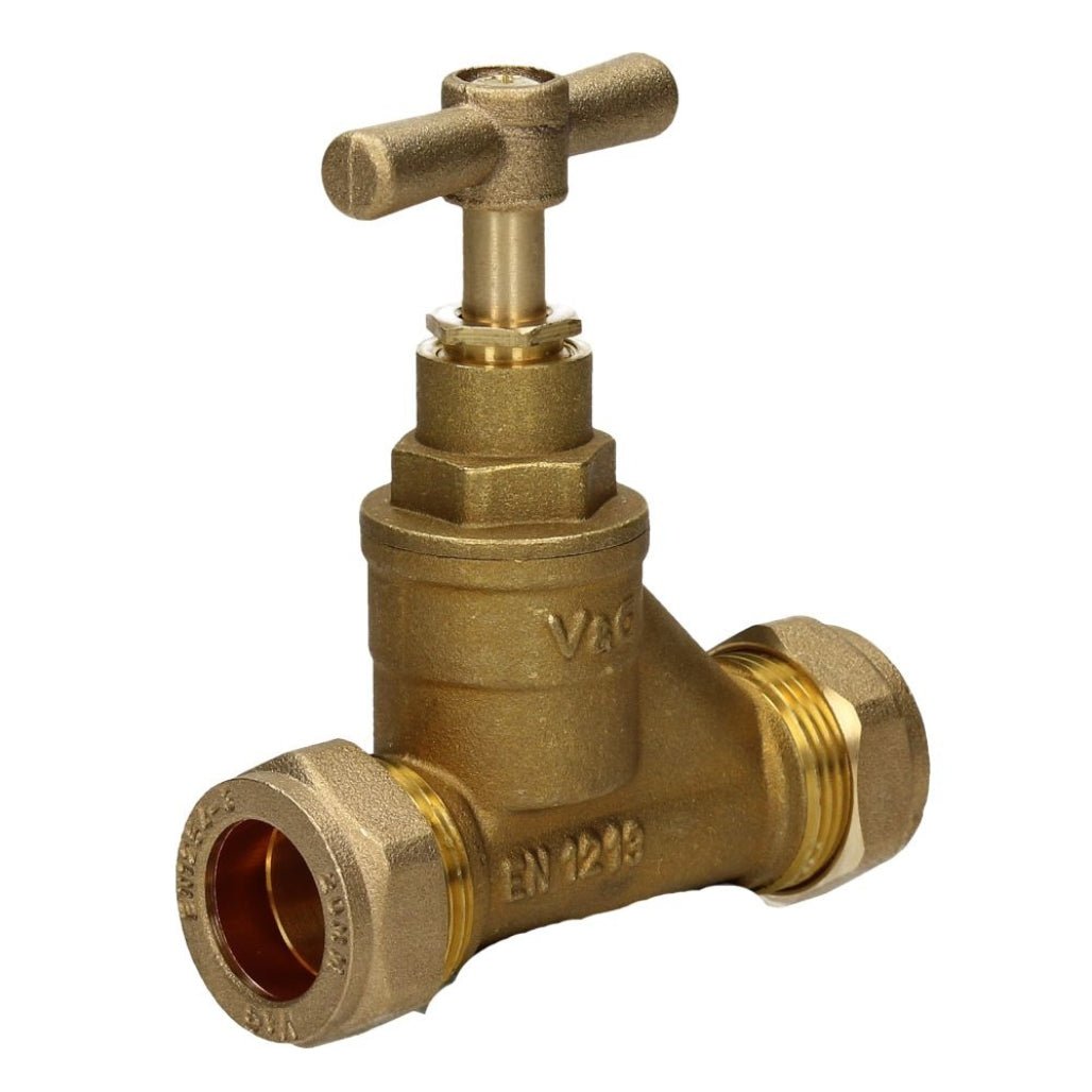 V&G Compression Stopcock (Poly x Poly) - JJ Building Materials