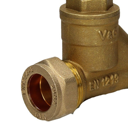 V&G Compression Stopcock (Poly x Poly) - JJ Building Materials