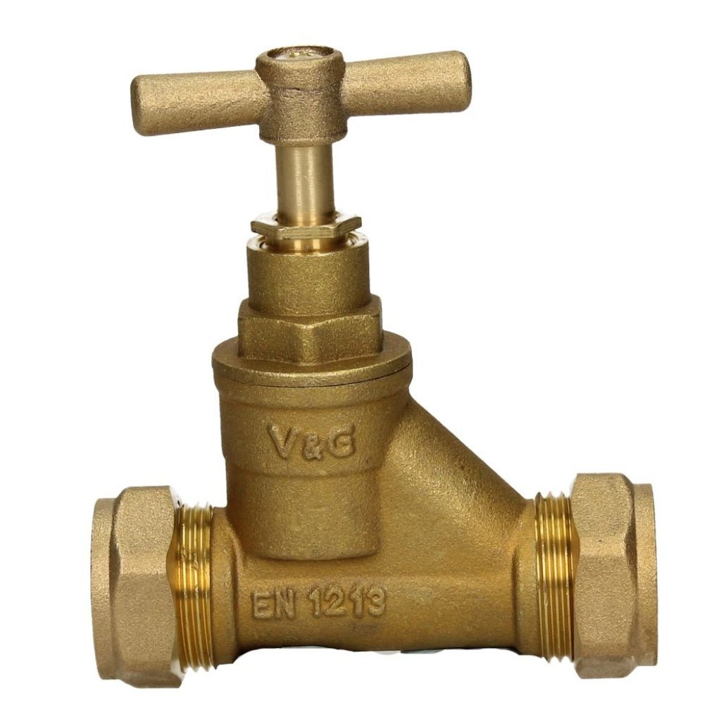 V&G Compression Stopcock (Poly x Poly) - JJ Building Materials