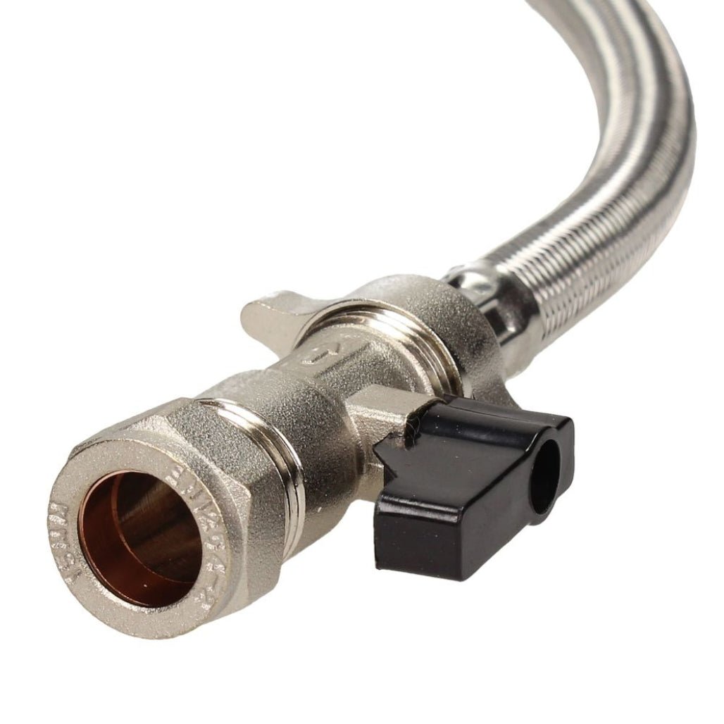 V&G Part L 15mm Compression Straight Filling Loop - JJ Building Materials