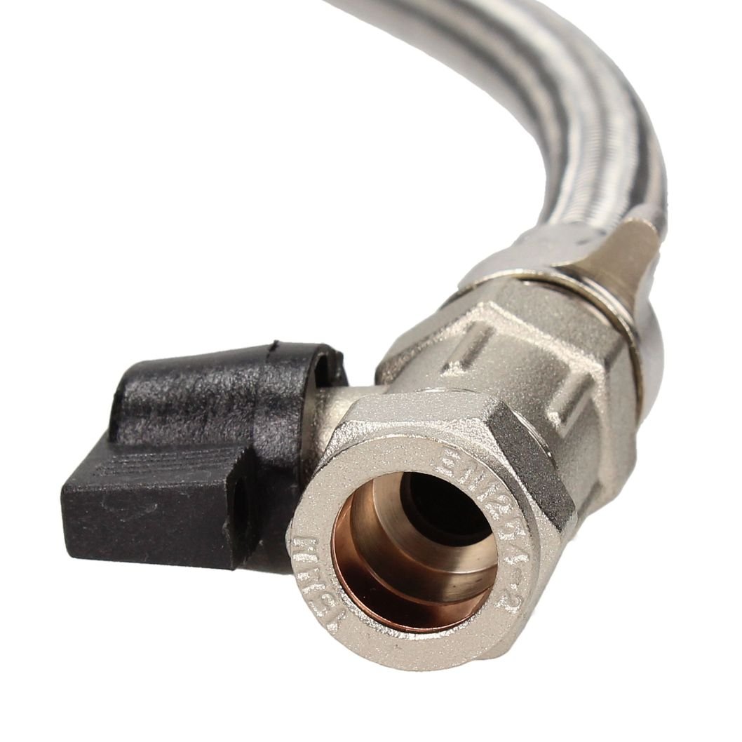 V&G Std 15mm Compression Straight Filling Loop - JJ Building Materials