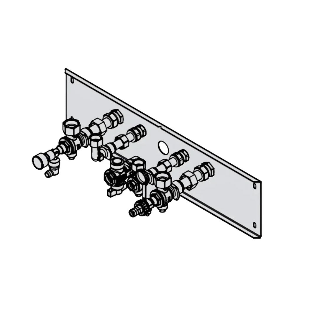 Viessmann 200-W System Valves/Fittings Pack for Surface Mounting - JJ Building Materials