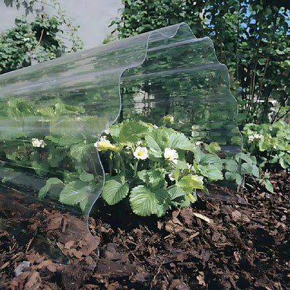 Vistalux Clear PVC Roof Sheet 3" Profile - Ariel Plastics - JJ Building Materials
