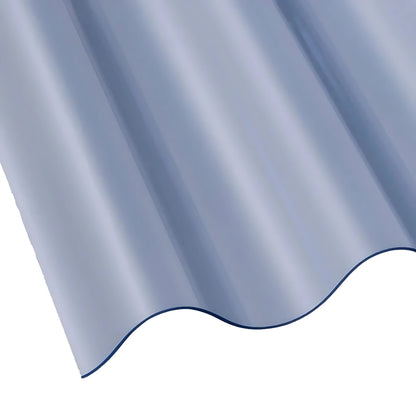 Vistalux Clear PVC Roof Sheet 3" Profile - Ariel Plastics