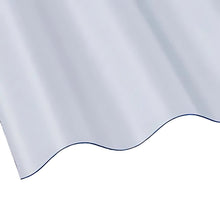 Vistalux Clear PVC Roof Sheet 6" Profile - Ariel Plastics - JJ Building Materials