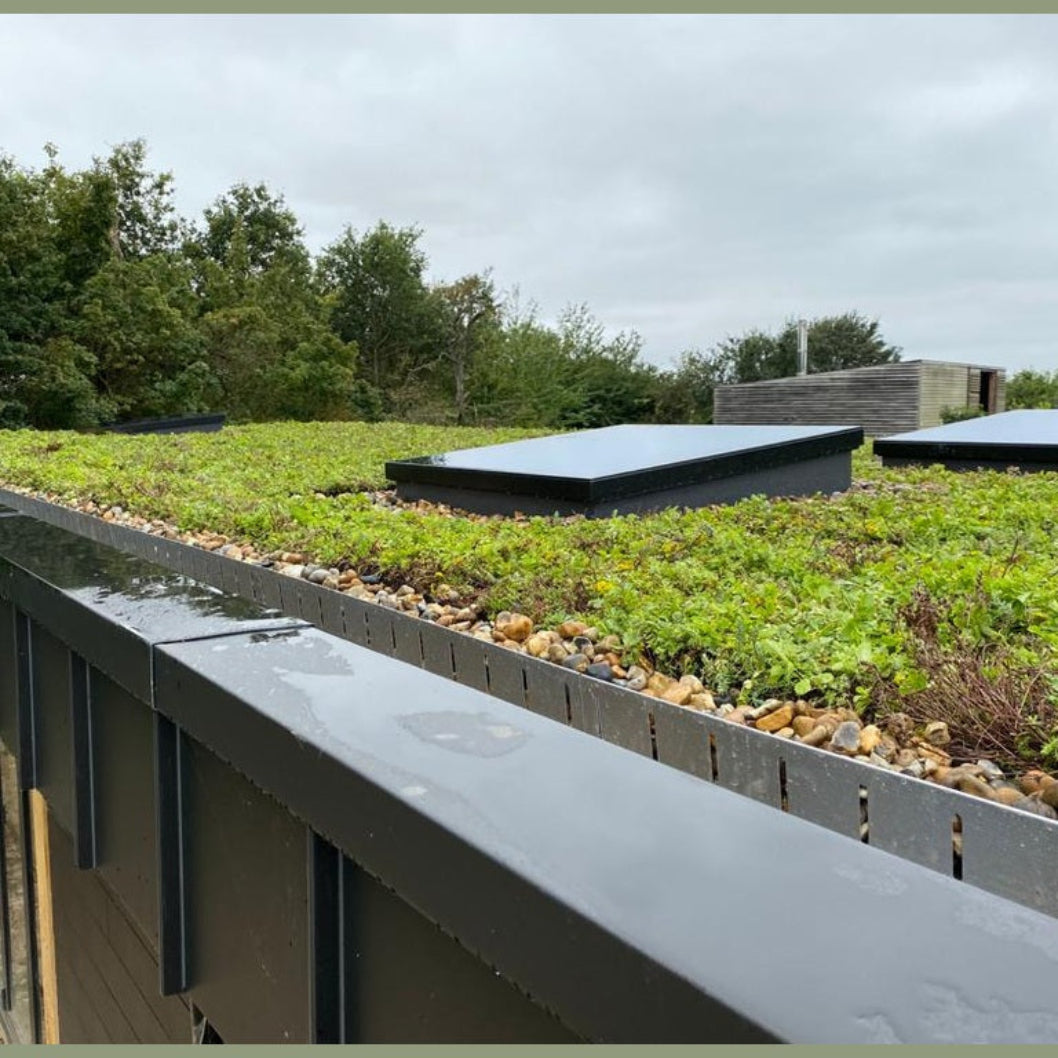 Wallbarn Aluminium Edge Trim for Green Roofs - JJ Building Materials