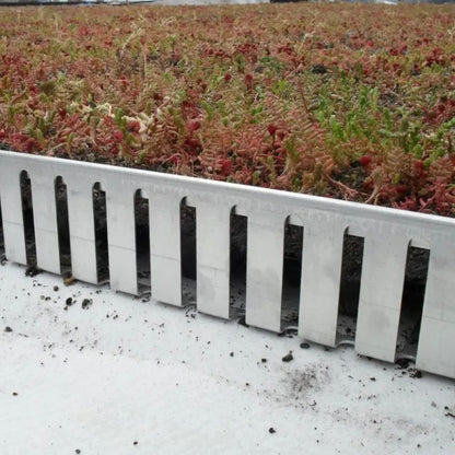 Wallbarn Aluminium Edge Trim for Green Roofs - JJ Building Materials
