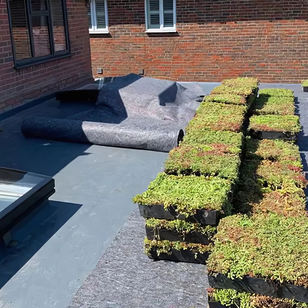 Wallbarn M - Tray Modular Green Roof System - JJ Building Materials