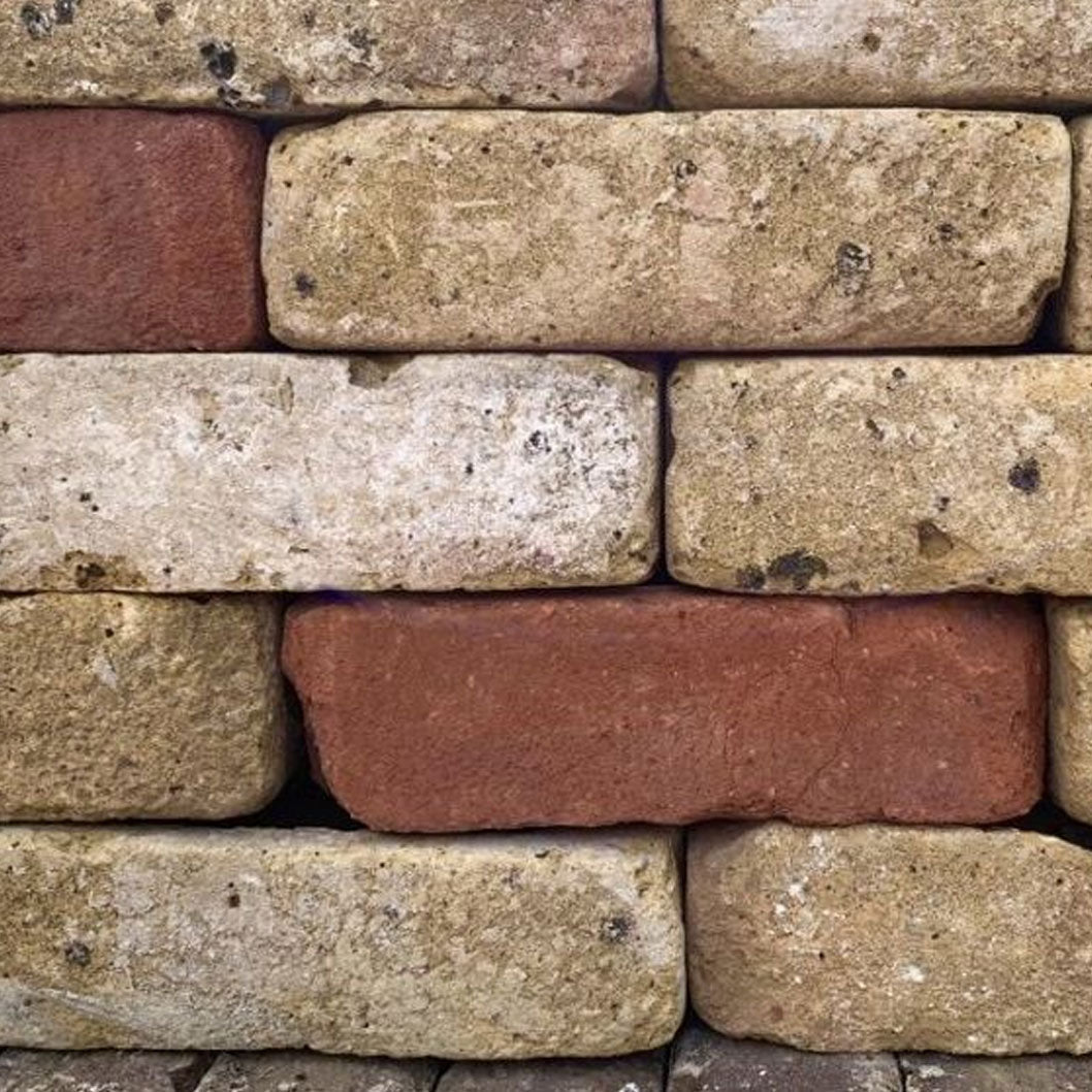 Wienerberger Greenwich Yellow Multi Rustica Facing Brick Pack of 400 - JJ Building Materials