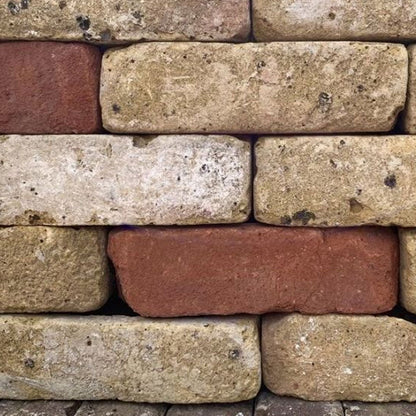 Wienerberger Greenwich Yellow Multi Rustica Facing Brick Pack of 400 - JJ Building Materials