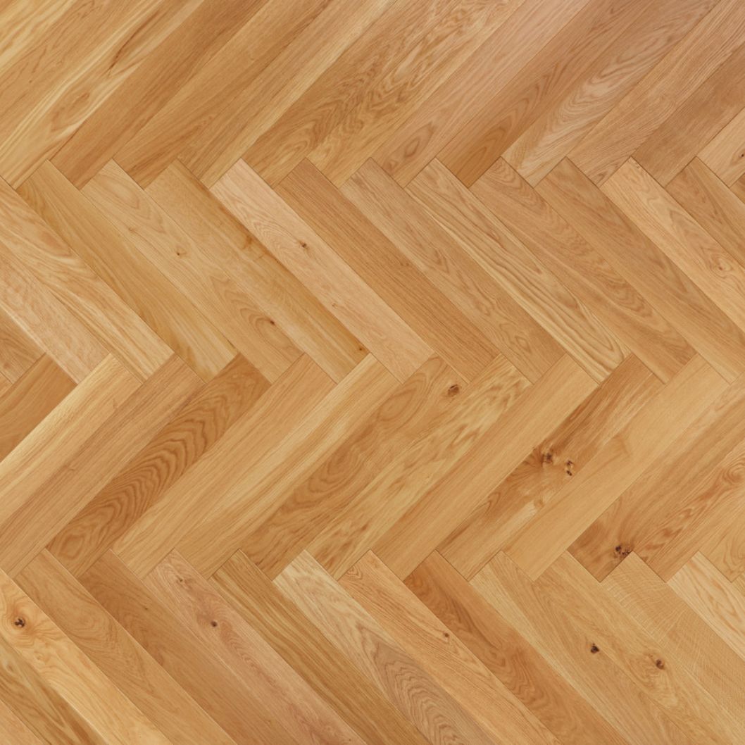 Wingate Oak Brushed Fusion Hybrid Engineered Wood Flooring - 1.92m2 Pack Size | Parquet Range - JJ Building Materials