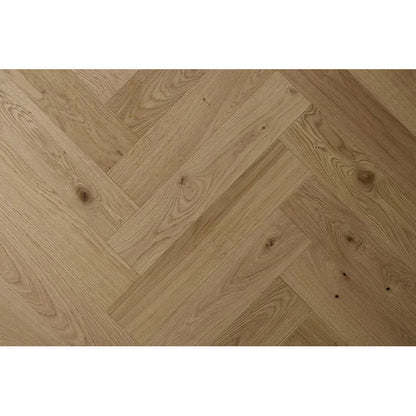Woodpecker Classic Natural Oak Herringbone Engineered Wood Flooring (1.69m2) - JJ Building Materials