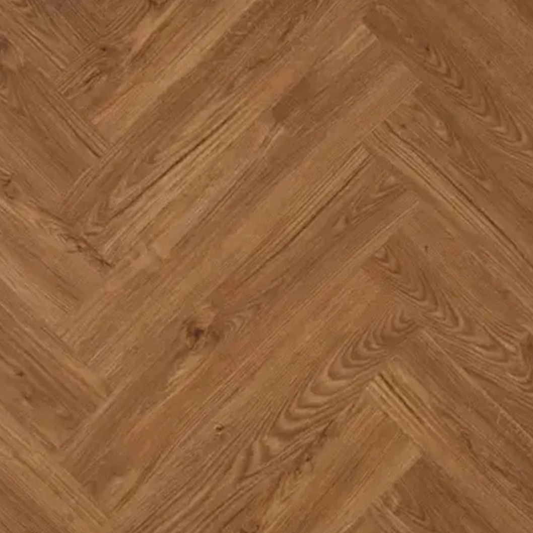 Woodpecker Craft Fall Oak Herringbone Stratex Wood Flooring With Built In Underlay (1.44m2) - JJ Building Materials