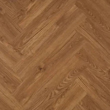 Woodpecker Craft Fall Oak Herringbone Stratex Wood Flooring With Built In Underlay (1.44m2) - JJ Building Materials