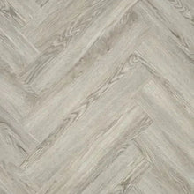 Woodpecker Craft Rain Oak Herringbone Stratex Wood Flooring With Built In Underlay (1.44m2) - JJ Building Materials