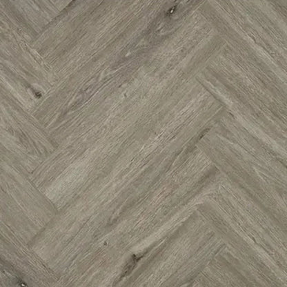 Woodpecker Craft Thatch Oak Herringbone Stratex Wood Flooring With Built In Underlay (1.44m2) - JJ Building Materials