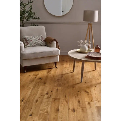 Woodpecker Solido Natural Oak Solid Wood Flooring (1.9m2) - JJ Building Materials