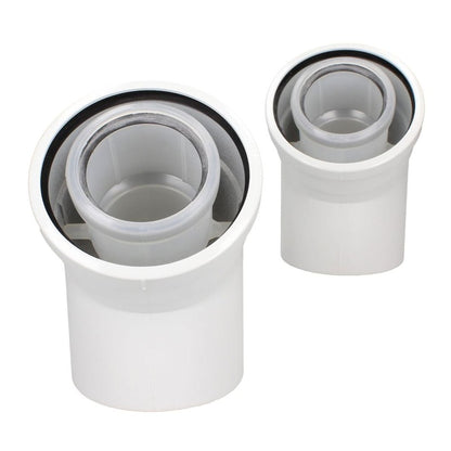 Worcester 45 Degree Flue Bends (Pair) - JJ Building Materials
