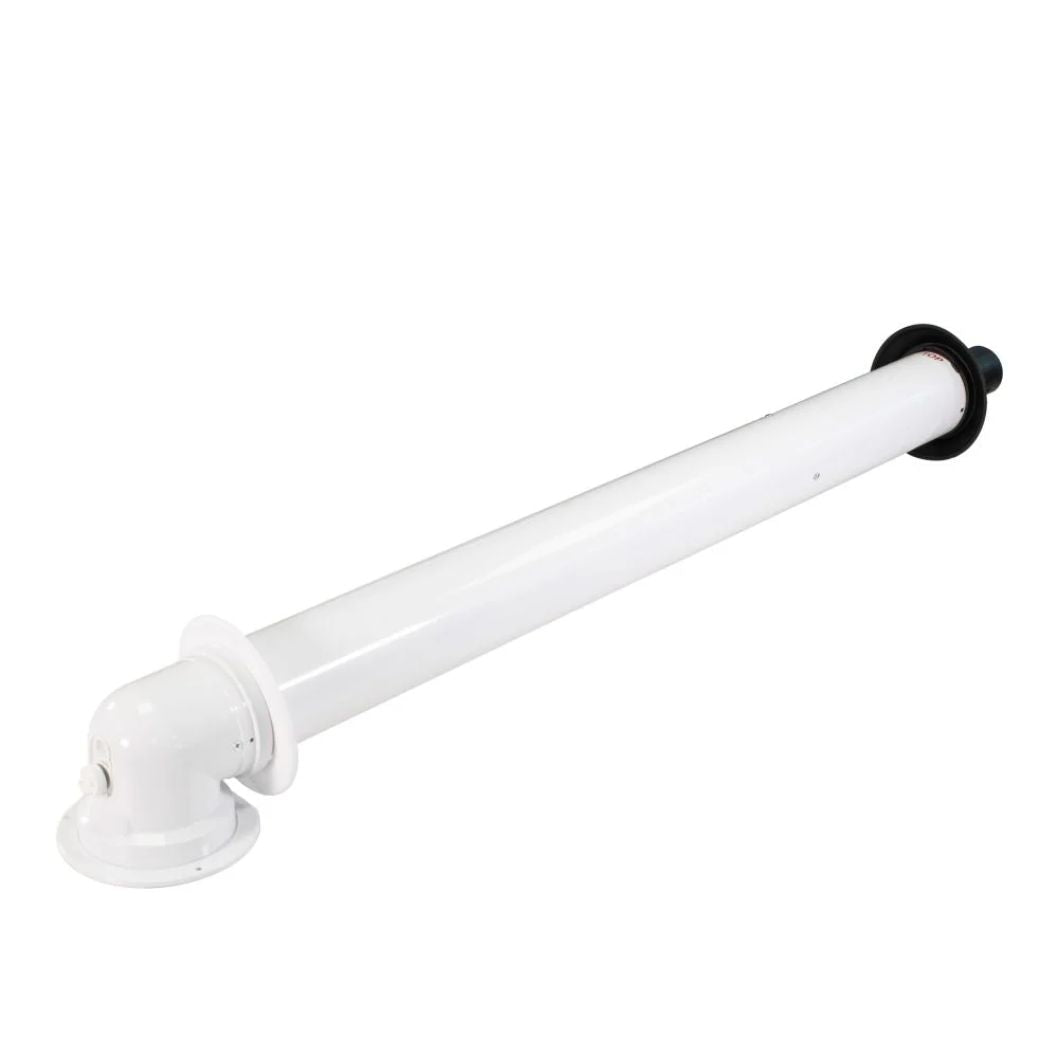 Worcester 60/100 1050mm Fixed Horizontal Flue Kit - JJ Building Materials