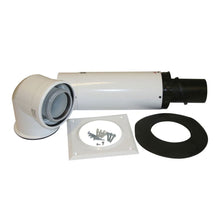 Worcester 80/125 405 - 600mm Telescopic Horizontal Flue - JJ Building Materials