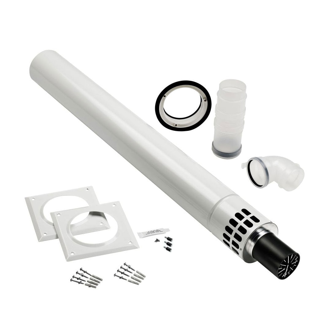 Worcester 80/125 965mm Horizontal Flue (For Floor Standing Gas Boilers) - JJ Building Materials