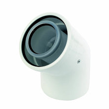 Worcester 80/125 Balanced Flue 45 Degree Elbow - JJ Building Materials